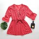 Bluza corai cu bulinute Bluza corai cu bulinute