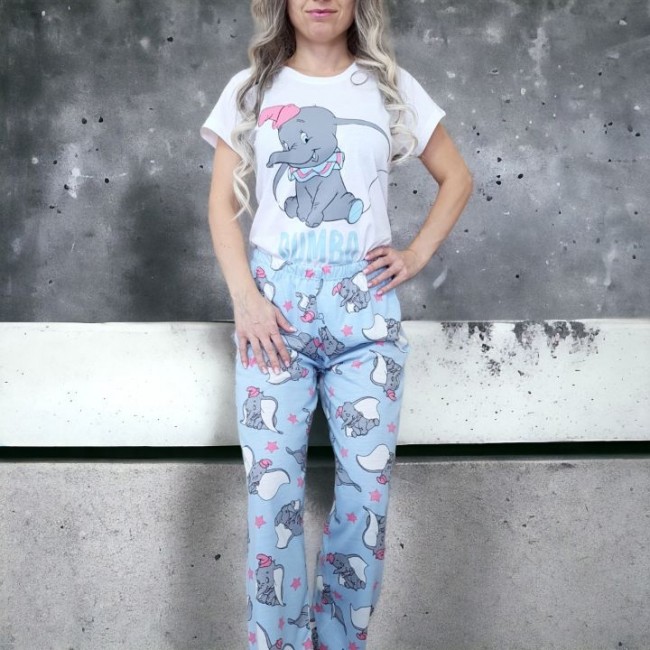 Pijama dama imprimeu elefant