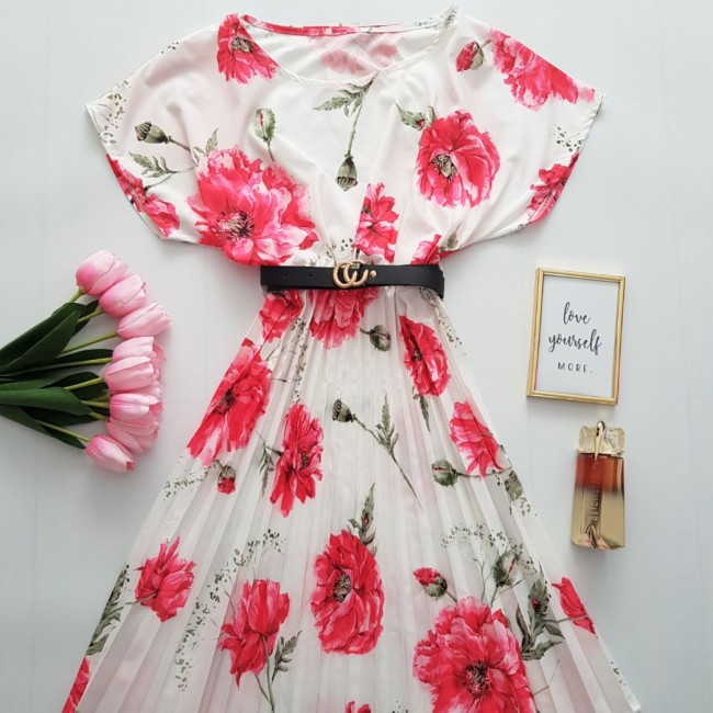 Rochie de vara cu imprimeu floral Anya