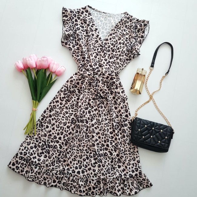 Rochie de vara leopard