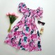 Rochie florala roz