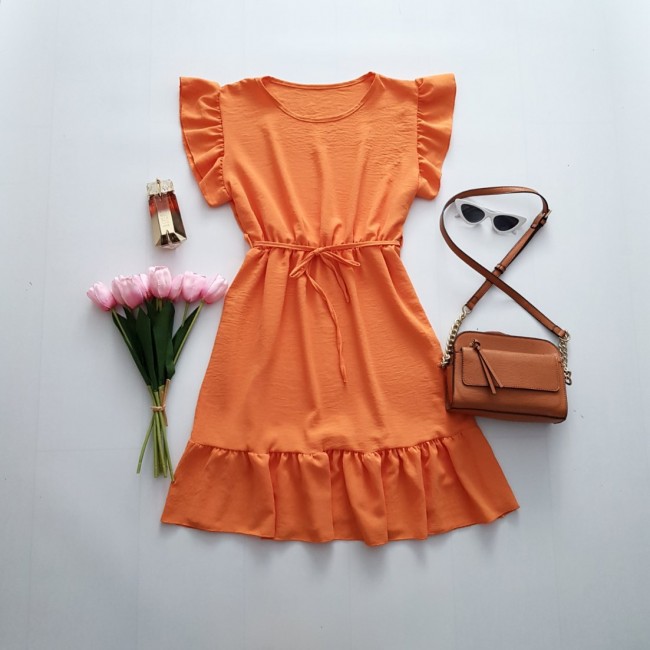 Rochie de vara orange Cecil