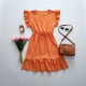 Rochie de vara orange Cecil