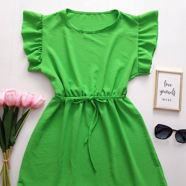 Rochie verde de vara Cecil