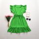 Rochie verde de vara Cecil